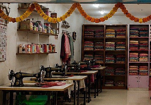 Inside the Shilai Centre in Transport Nagar, Patna